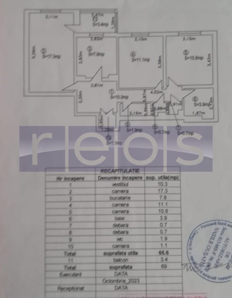 VANZARE 3 CAMERE DECOMANDAT DRISTOR - Poză 5