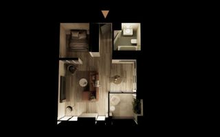 Apartament 1 camera bloc nou zona centrala - Poză 2