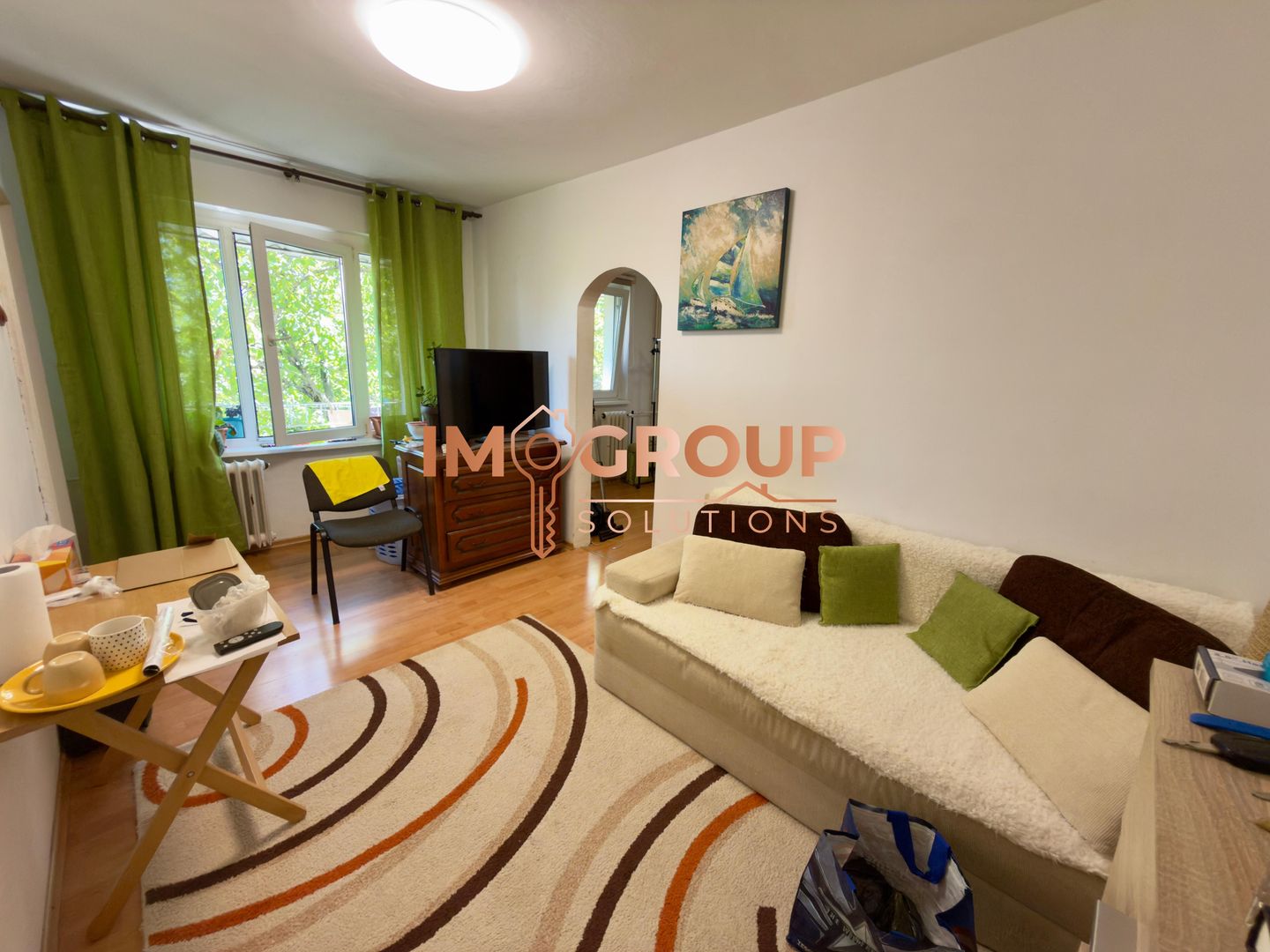 Tatarai - etajul  apartament cu 2 camere - Poză 1