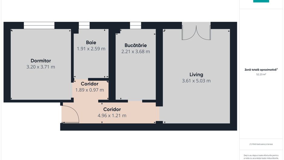 Apartament cu 2 camere Giroc - Poză 12