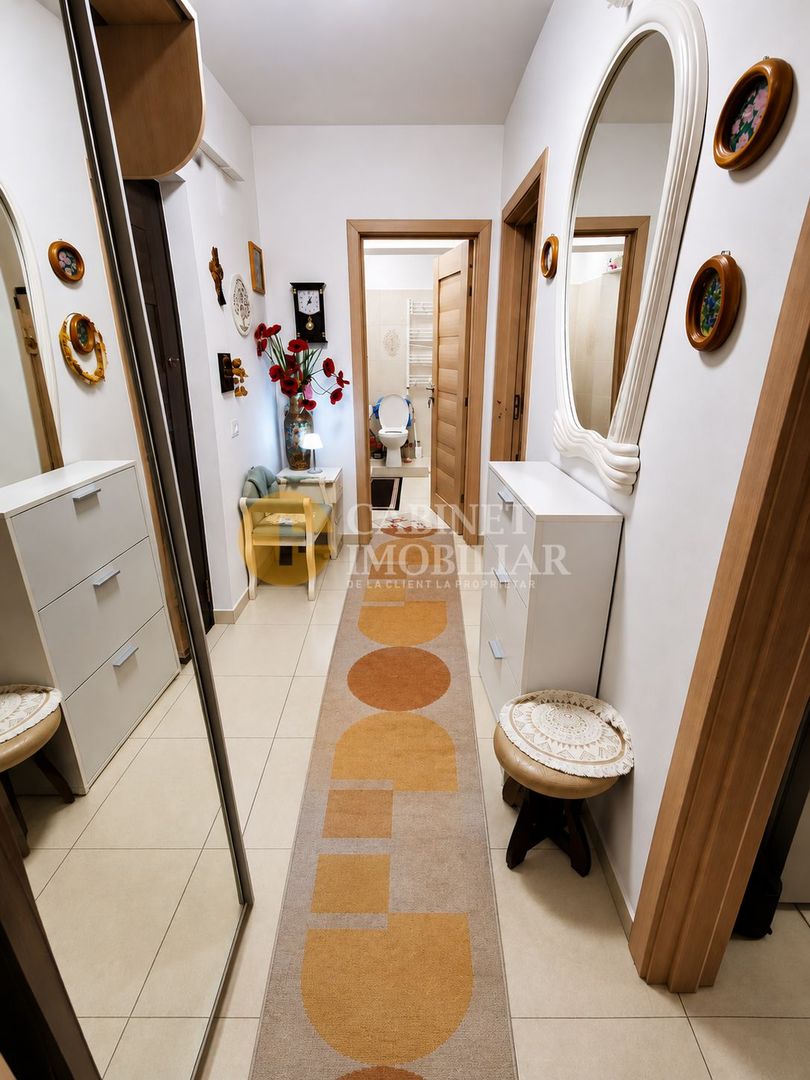 2 camere decomandat - 64 mp - mobilat&utilat - CUG - bloc NOU - Poză 4
