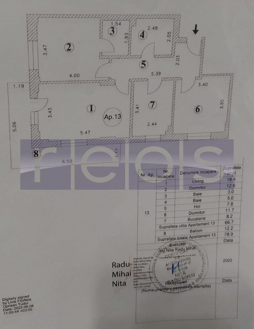 VANZARE 3 CAMERE I DECOMANDAT I PARCARE I PRELUNGIREA GHENCEA - Poză 8