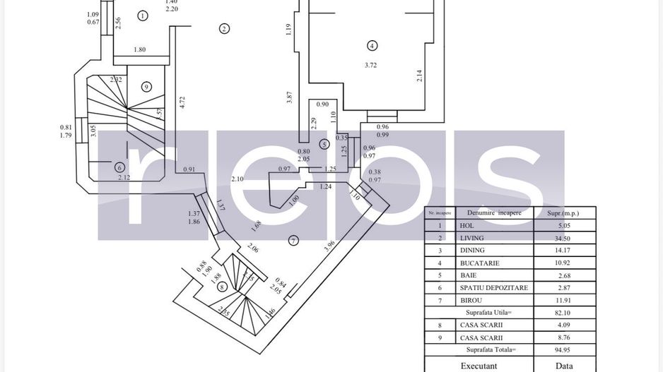 INCHIRIERE VILA INTERBELICA | BUZESTI | 190 MP | PRETABIL SEDIU FIRMA - Poză 21