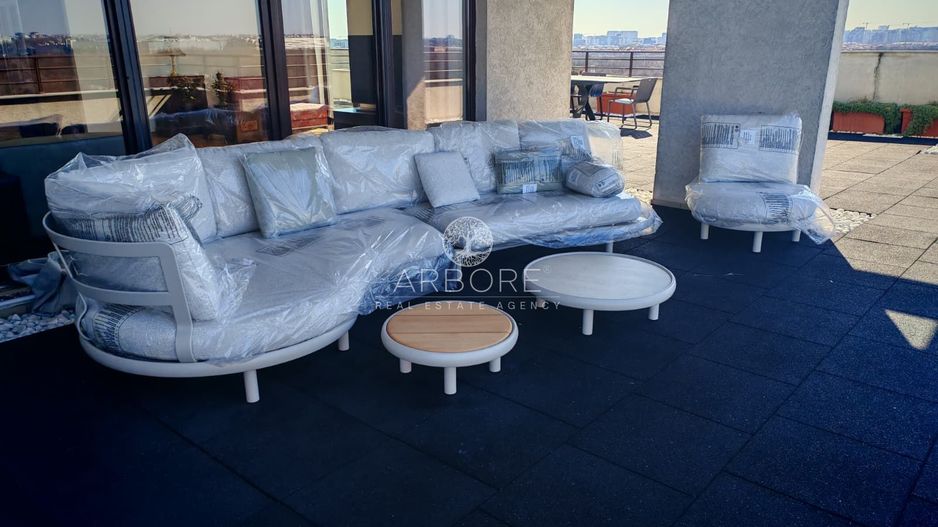 Penthouse 5 camere 250 mp lângă Ambasada SUA , zona Băneasa București - Poză 26