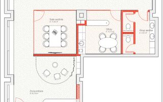 Spațiu de birou premium, 150 mp,  zona BRD Marasti - Poză 8