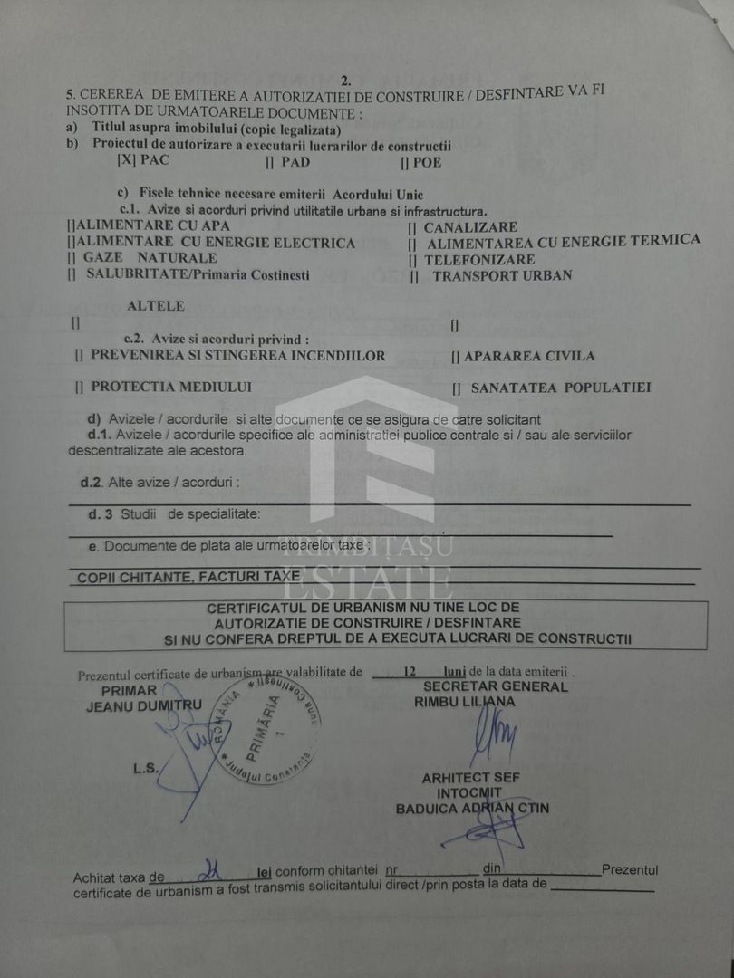 🔥 OPORTUNITATE DE INVESTIȚIE | COSTINEȘTI – ZONA STRADA UNIRII 🔥 - Schiță 5