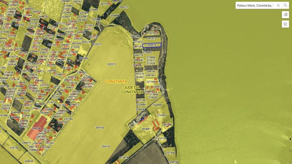 Palazu Mare - Primul lot la lac - teren 1600 mp cu deschidere de 18,70 m - Poză 8