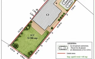 Vila Banu Manta | 2026 | 235 mp utili | Curte libera 250mp - Schiță 58