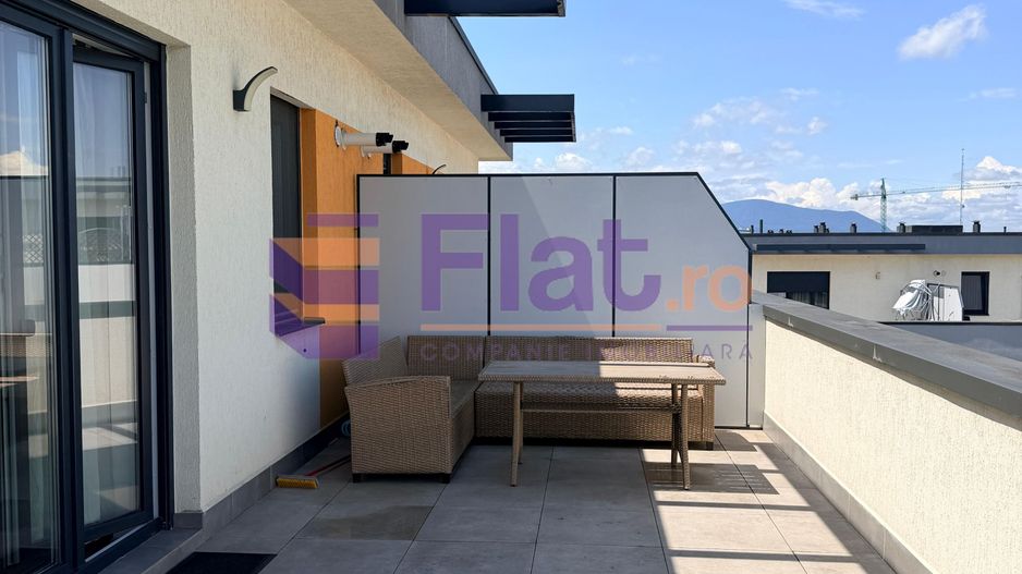 Penthouse de închiriat | 2 camere | Coresi – Tractorul | Terasă 50 mp - Poză 2