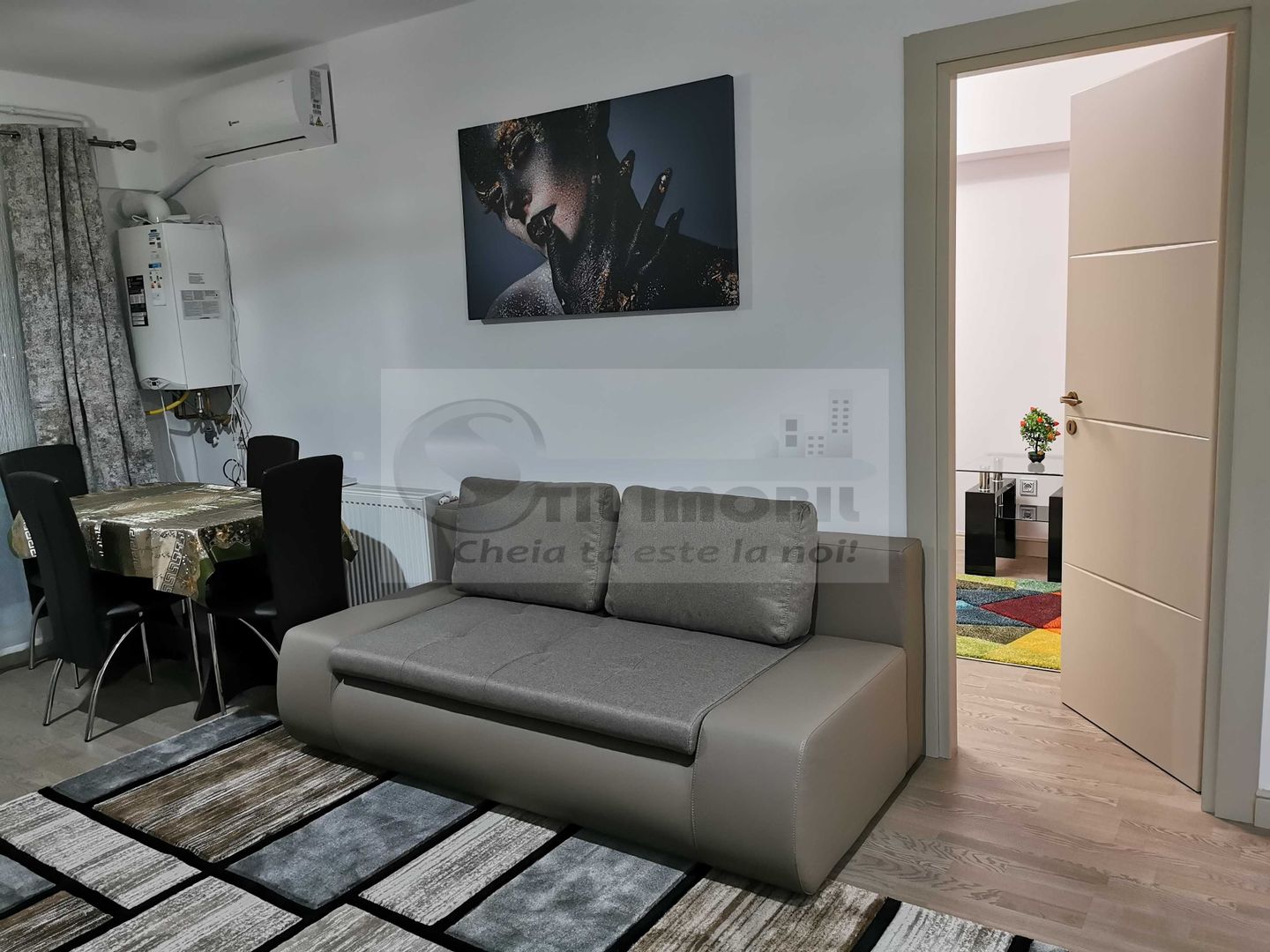 Apartament cu 2 camere in Tatarasi-Himson Bloc Nou - Poză 3