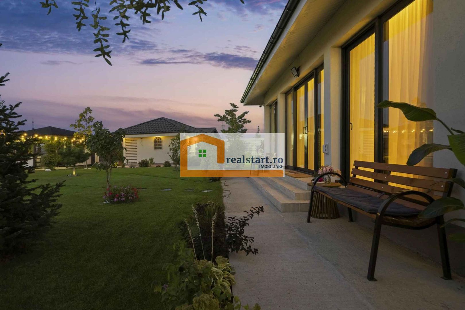 Langa Padure si lac, Vila P+Pod , 900mp teren,  terasa 40mp,  complex securizat - Poză 51