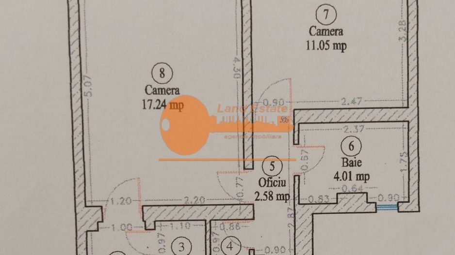 Apartament 2 camere complet renovat – mobilat și utilat modern – Pantelimon - Schiță 14