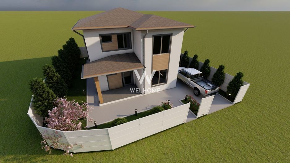 Casa individuala cu curte mare in Sura Mica - Sibiu - Poză 5