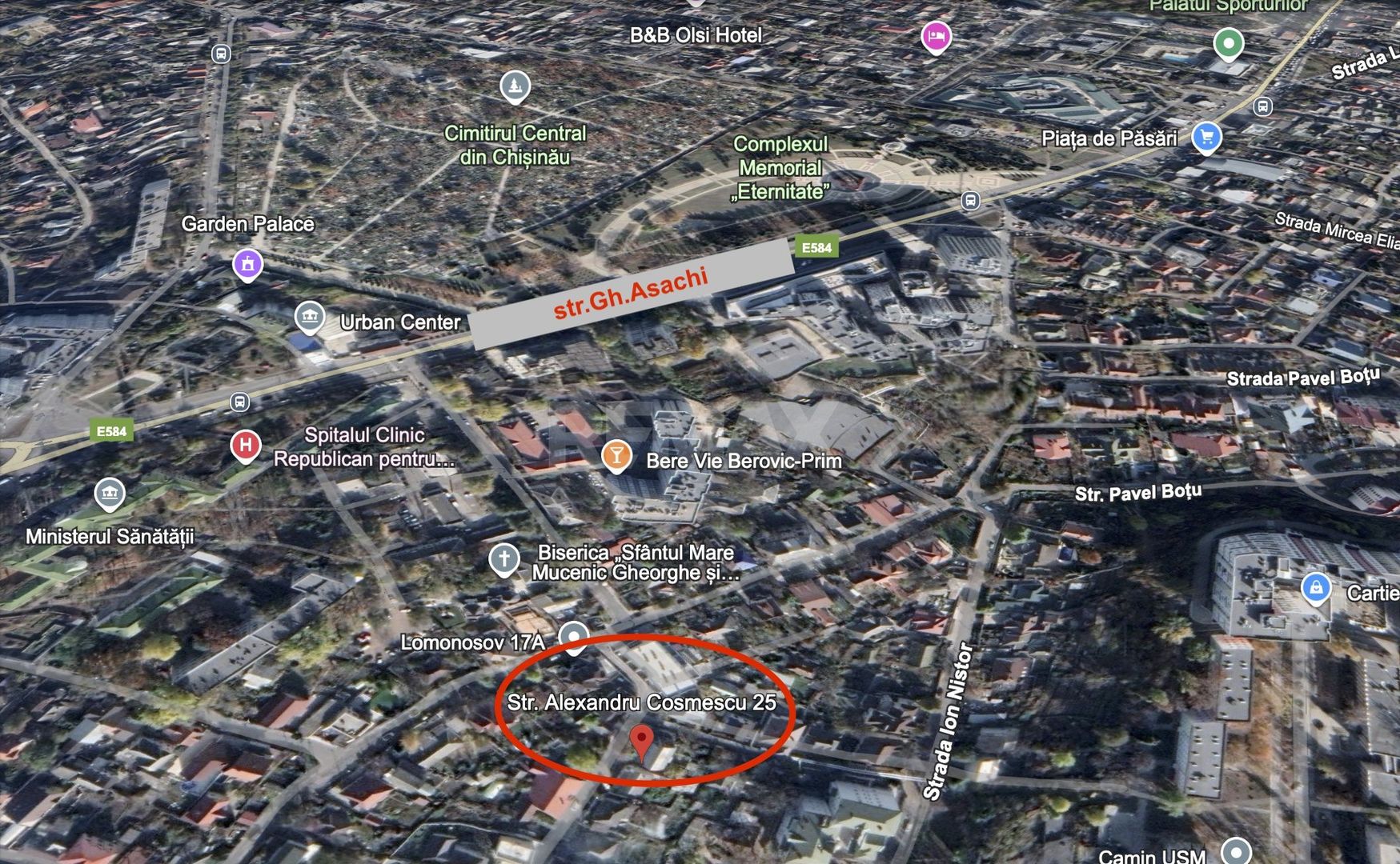 De vânzare teren pentru construcții 4,44 ari cu construcție comercială 123,6 m.p. PUZ zona R3. - Poză 1