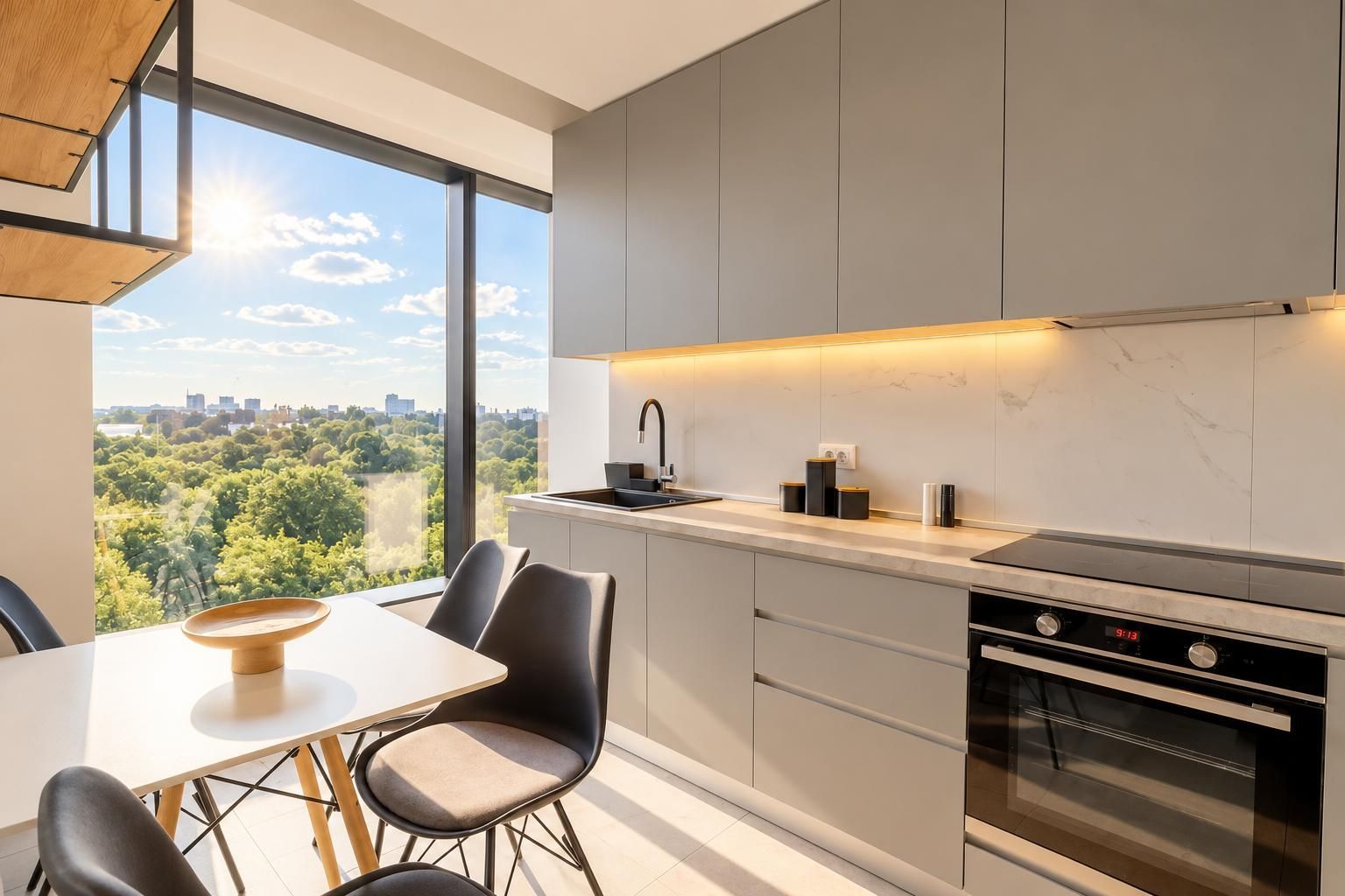 Apartament high-end 2 camere în One Mircea Eliade I View superb - Poză 9