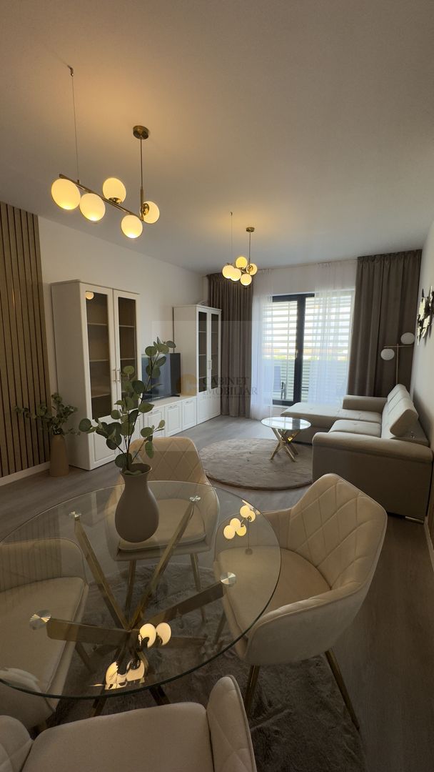 2 camere decomandat | Mobilat și utilat lux | Vedere panoramica - Poză 19