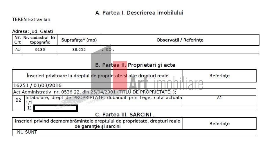 Teren agricol situat pe terenul comunei Matca - Poză 1