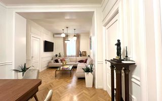 Singur pe etaj: Apartament elegant, 4 camere + birou | Dorobanti - Poză 2