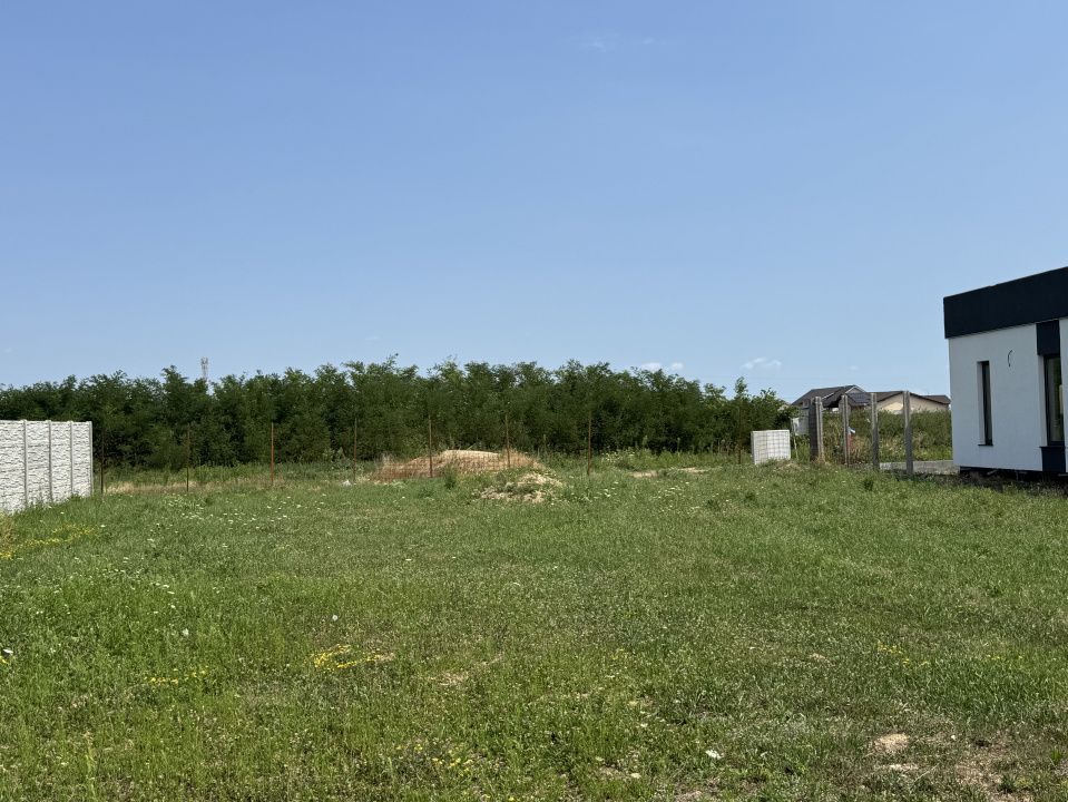 Teren Mosnita Noua cu toate utilitati pe parcela si gard | 772 mp  - Poză 8