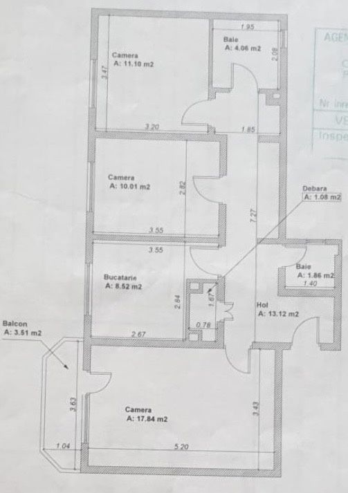 Apartament 3 camere de vânzare – Zona Badea Cârțan, Constanța - Ocazie - Poză 7