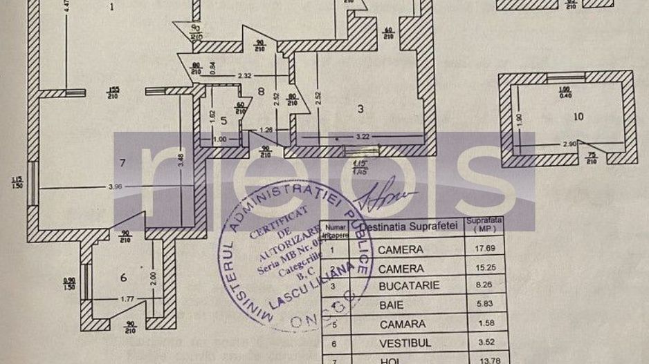 VANZARE 3 CAMERE | BOXA | ZONA GARA DE NORD - Schiță 11