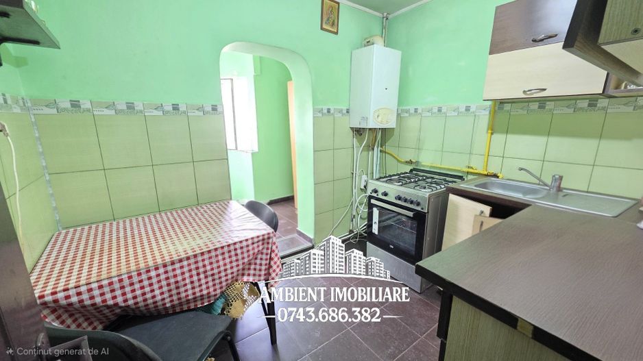 Apartament 3 camere, mobilat si utilat, etaj 3, zona CARTIER; - Poză 4