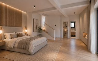 Casă spectaculoasă – 314 mp utili, cramă, terase, 7 camere, teren 432 mp - Poză 12