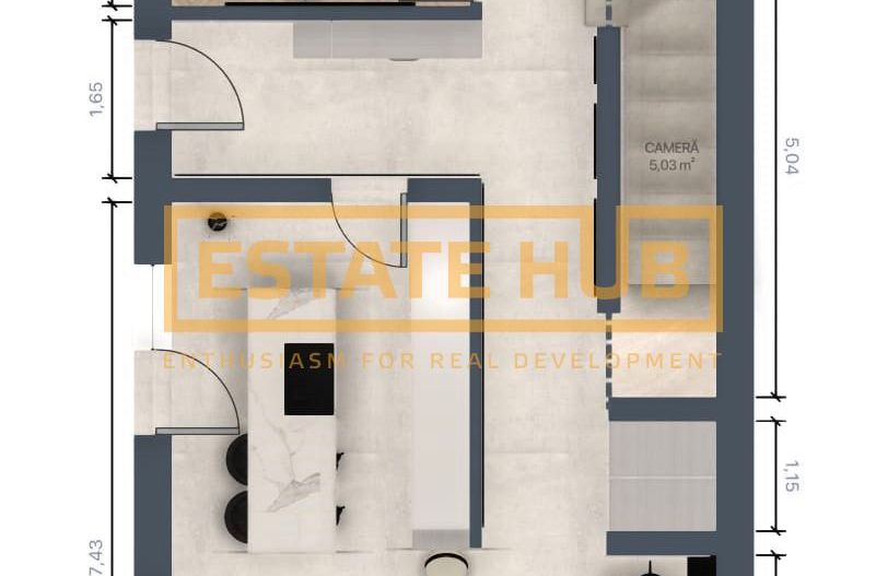 Duplex nou 4 dormitoare de la dezvoltator 0% comision -Str. Odobescu - Poză 13