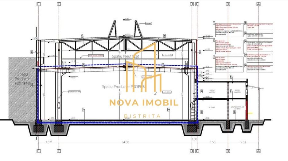 Spatiu industrial de vanzare Bistrita, zona industriala - Poză 5