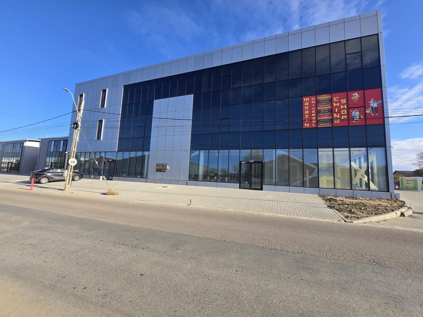 Spatiu comercial 150mp Cladire noua Stefanesti A3 LIPIT MEGA IMAGE - Poză 3