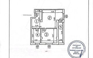 Garsoniera dubla de vânzare - Strada Triumfului Popesti Leordeni - Poză 3