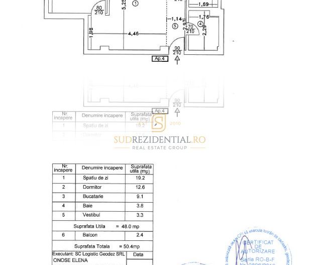 Apartament 2 camere de vanzare, loc de parcare inclus,zona Grand Arena - Poză 10