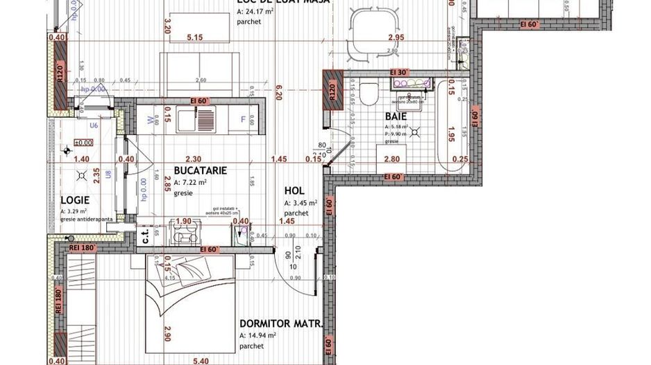 Apartamente la stadiul semifinisat zona Marion/Oncos - Poză 5