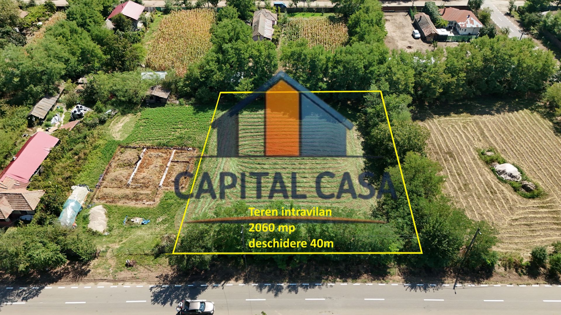 ​Lot Compact 2.060 mp Movilița – Certificat Urbanism Emis Recent - Poză 1