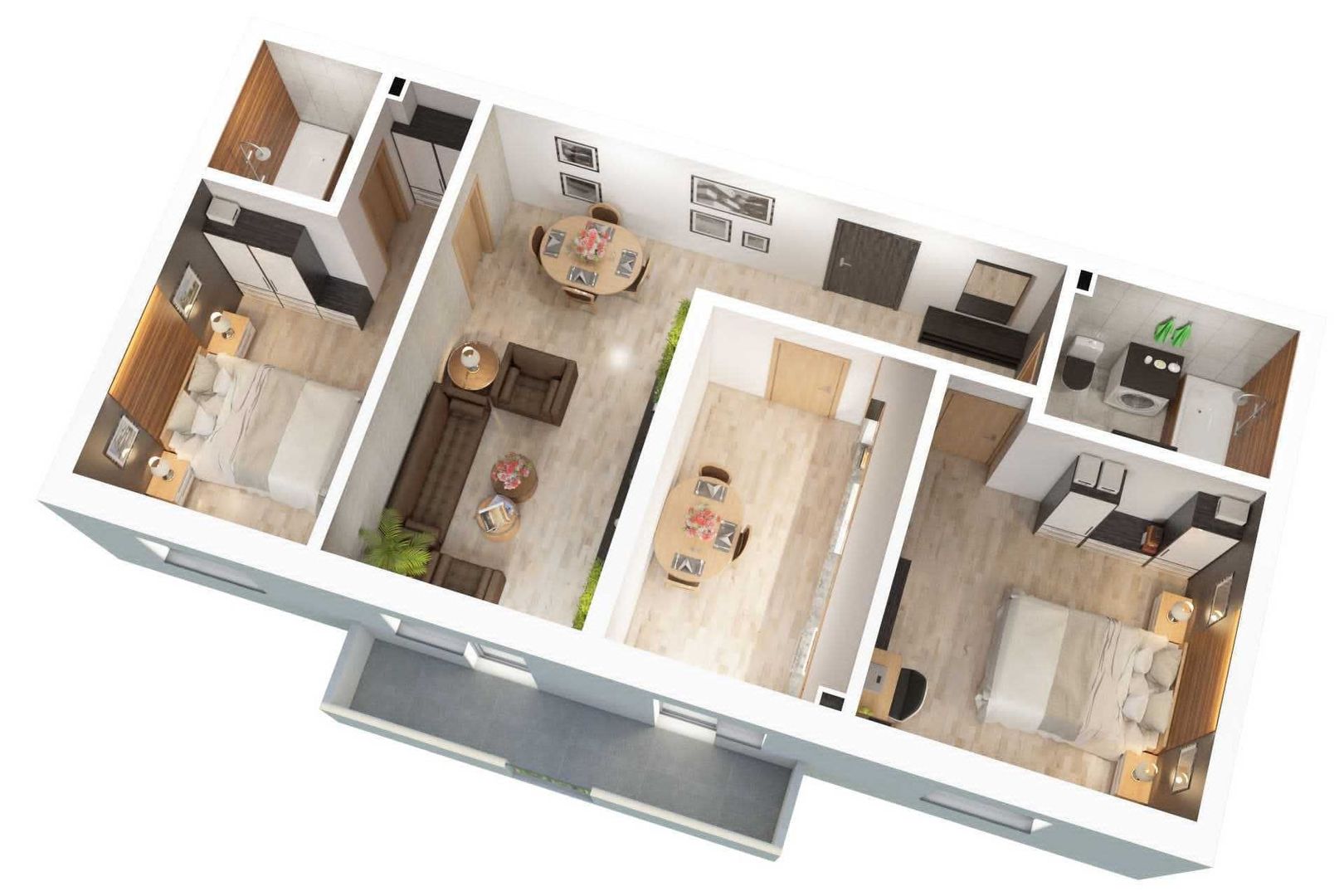Apartament 3 camere Dedeman, Doamna Stanca, Sibiu - Schiță 12