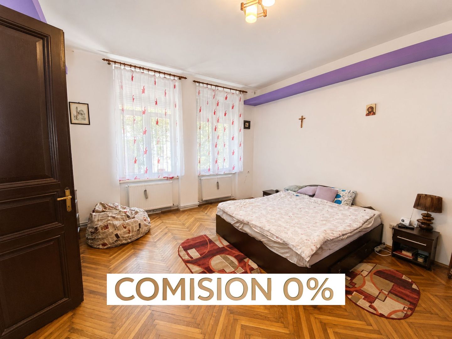 COMISION 0, Apartament 120mp, Parter Inalt, Imobil Istoric, Elisabetin - Poză 1