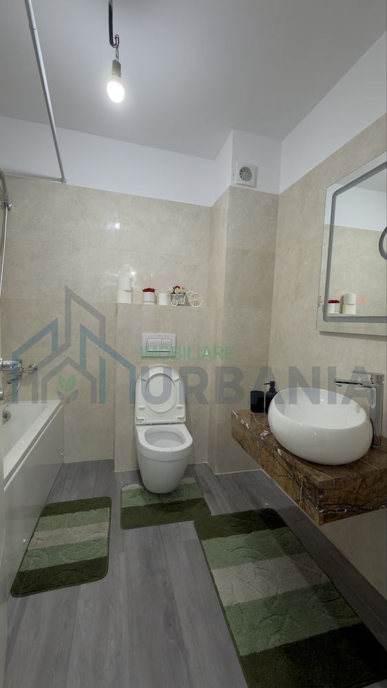 Inchiriez apartament 1 Camera bloc nou Pacurari etaj 1 mobilat/utilat - Poză 5