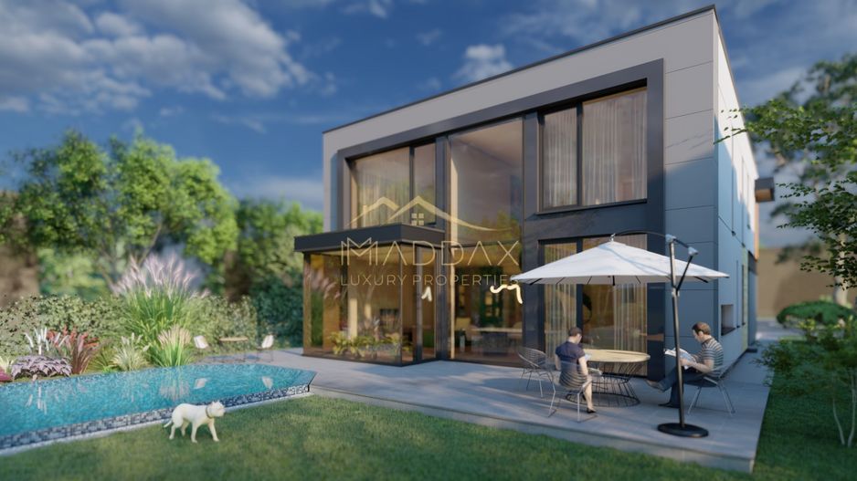 Vila Exclusivista *296mpc* / 753 mp teren + piscina si fire-pit / Balotesti - Poză 2