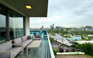 4 rooms apartment - 122 sqm/ Rented/ 1 Parking / Floreasca - Lake View - Poză 9