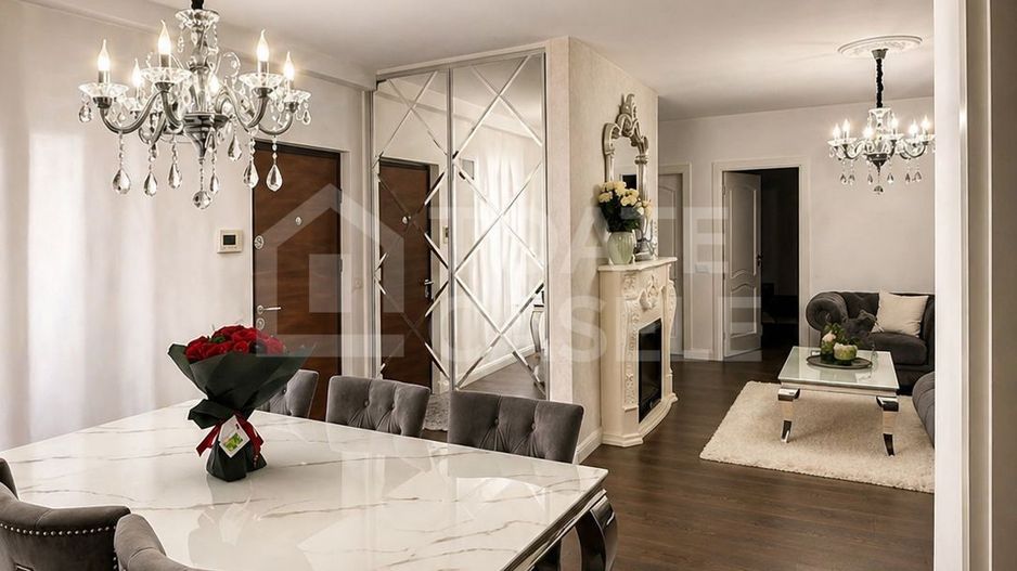 Apartament 3 camere, mobilat, utilat, garaj, zona Vivo - Poză 6