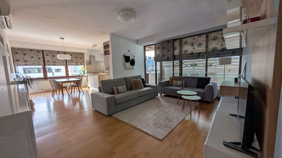 Apartament 3 camere de închiriat | Aviatiei | parcare subterana - Poză 1