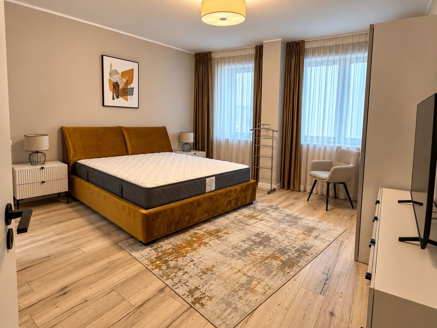 For Rent | Premium 3-Room Apartment | 93 sqm | Terrace | Piața Romană - Poză 5