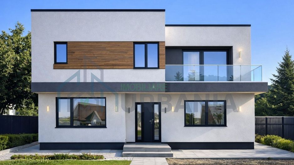 Vilă premium P+1E, Dancu – personalizabilă, teren 510 mp, încălzire în pardoseală, finisaje lux - Poză 1