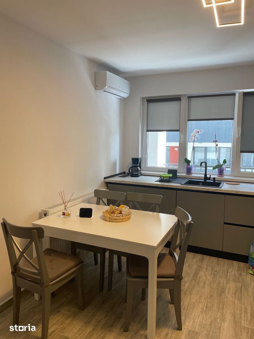 3 camere, 3 AC, 2 băi și terasă, centrala proprie, parcare inclusa, Pallady - Poză 2