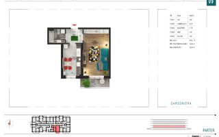 Garsonieră 49 mp cu bucătărie separată și balcon - Pallady - Schiță 8