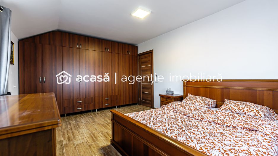 Casă cu mansardă, nouă, mobilată și utilată, în cartier Athena - Poză 8