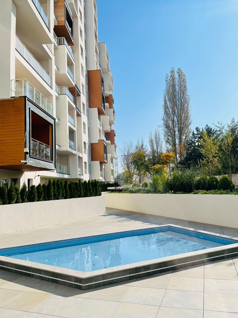 Studio dublu, lux , centrala proprie,terasa, parcare subterana, metrou - Poză 17