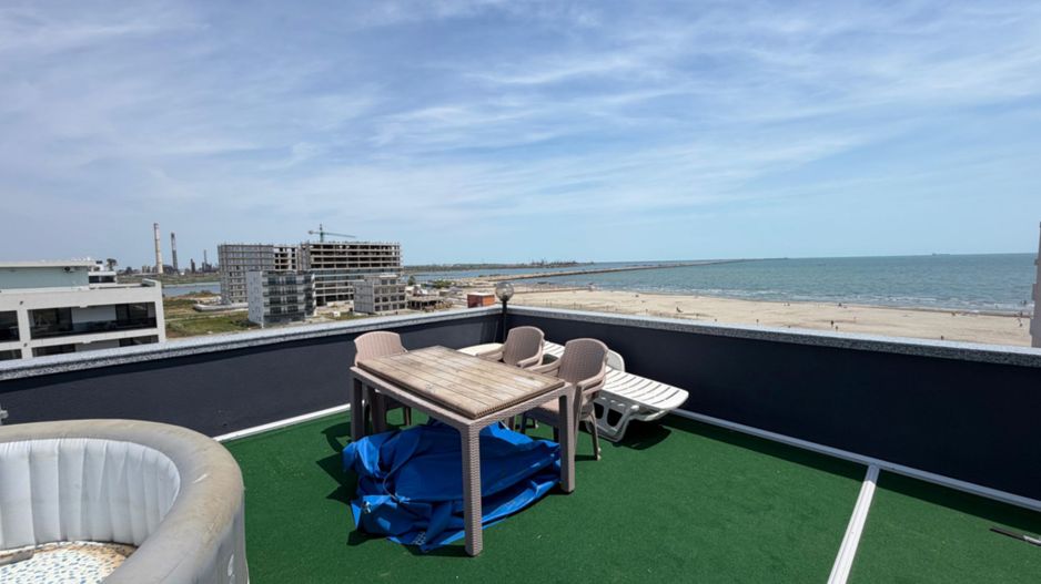 Penthouse Mamaia + 2 terase + curte 3 locuri de parcare - Poză 24