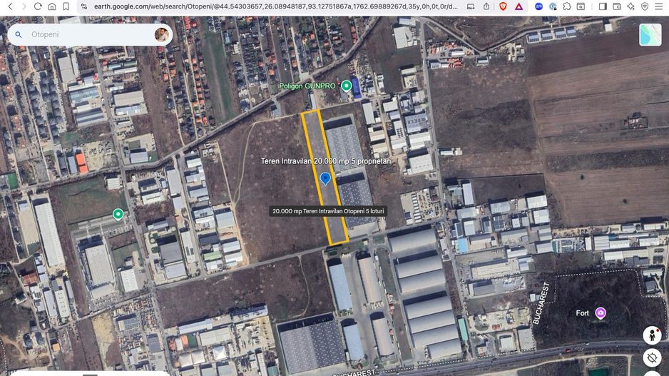 Teren intravilan 20.000 mp str. Ardealului Otopeni - Poză 2