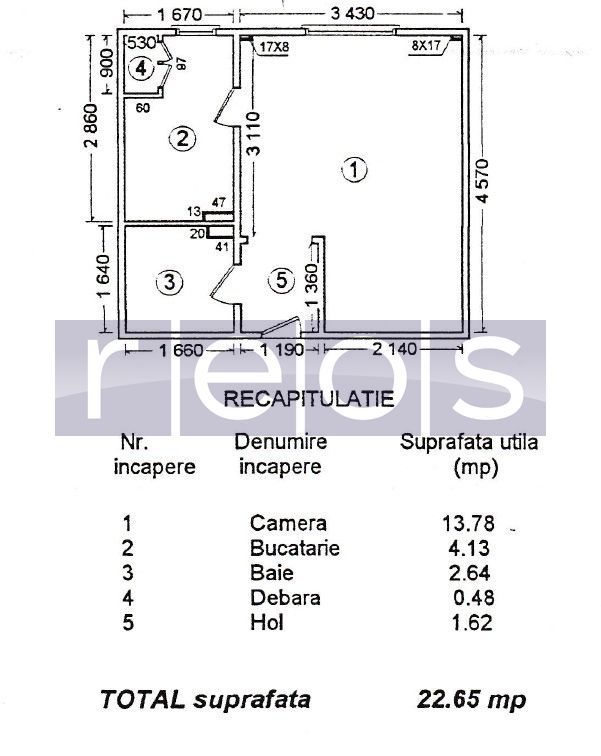 Garsoniera moderna complet renovata | Teiul Doamnei - Facultatea de constructii - Poză 10